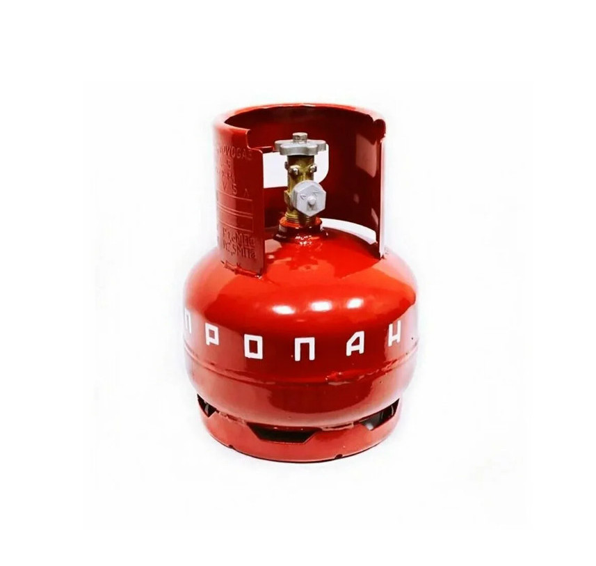 Пропан в баллонах 5 литров